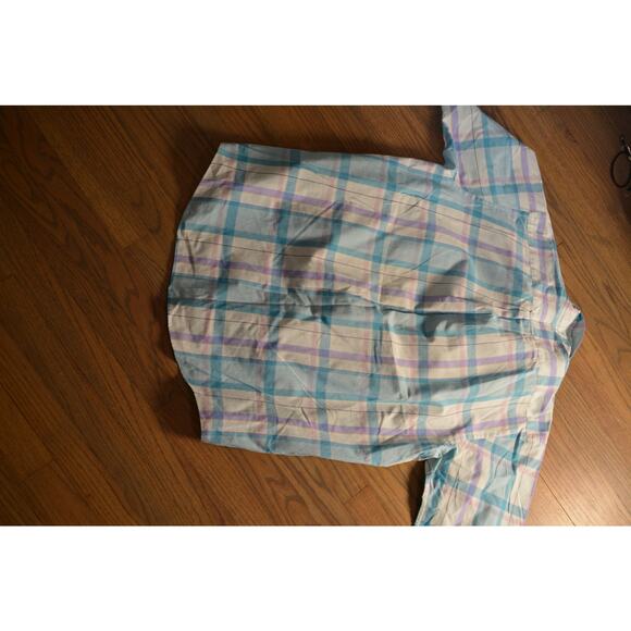 Vintage Colours by Alexander Julian Plaid Shirt - Large - Picture 4 of 5